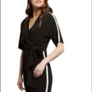 Dex - One-piece Romper. Black and white